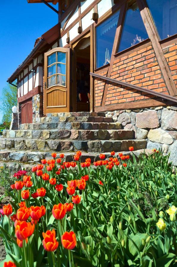 Dom Na Wodzie Mazury Villa Dzwierzuty Ngoại thất bức ảnh