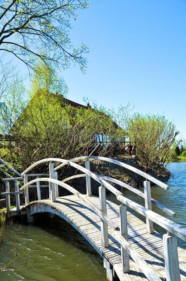 Dom Na Wodzie Mazury Villa Dzwierzuty Ngoại thất bức ảnh